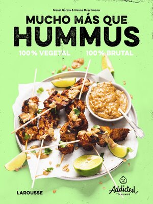 cover image of Mucho más que hummus. 100% vegetal
